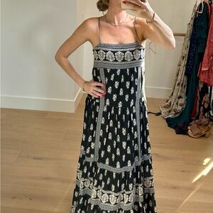 Joie Knightly Maxi Dress in Caviar  maxi dress XS